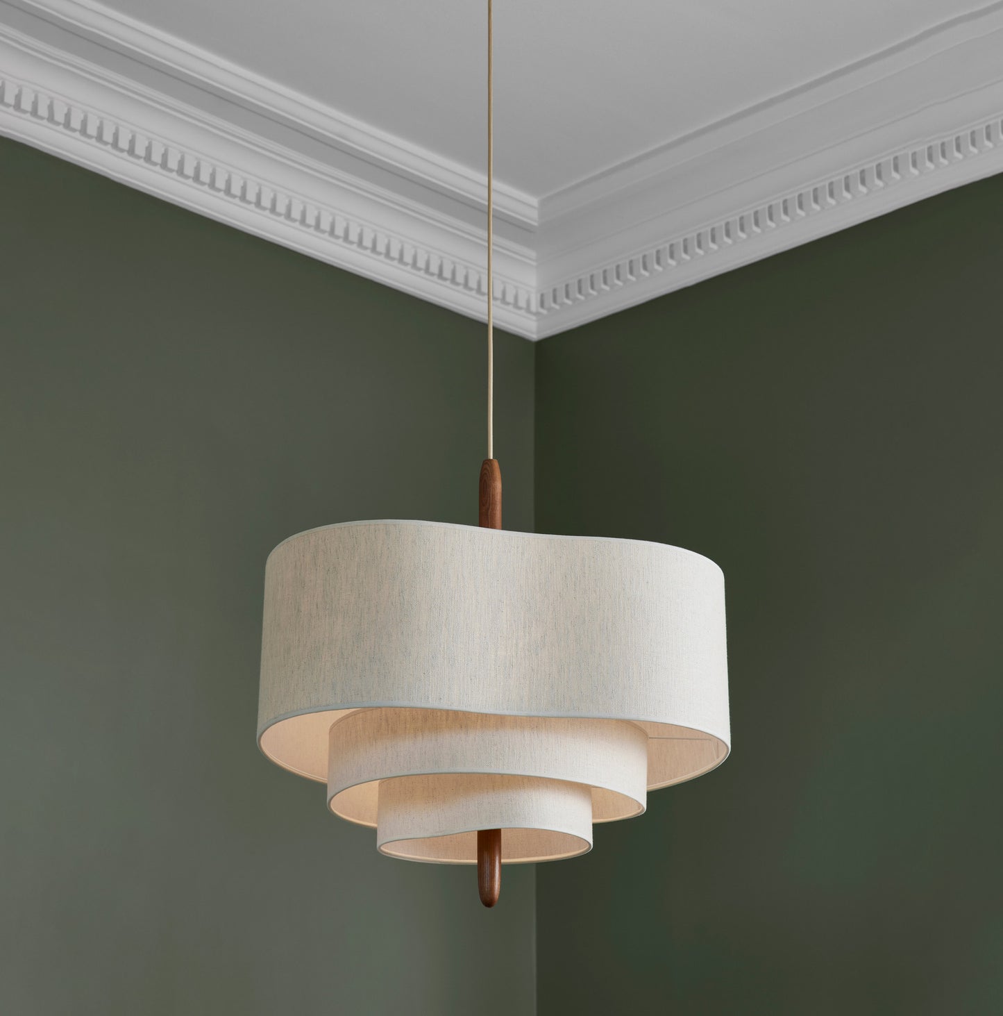 Fabric Pendant Lamp Pebble D58 by Market Set