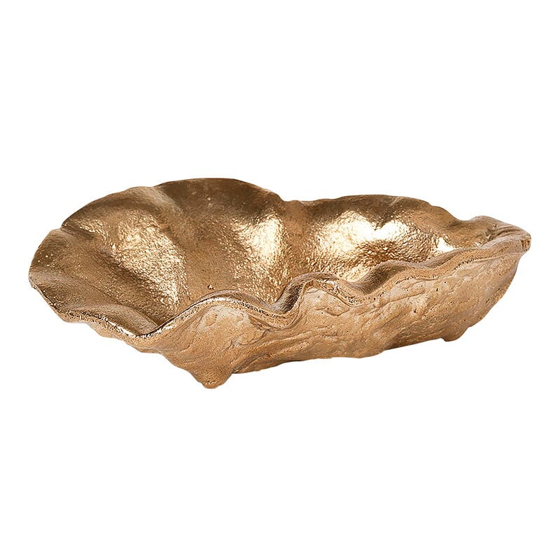 Oyster bowl by ferm LIVING #brass #