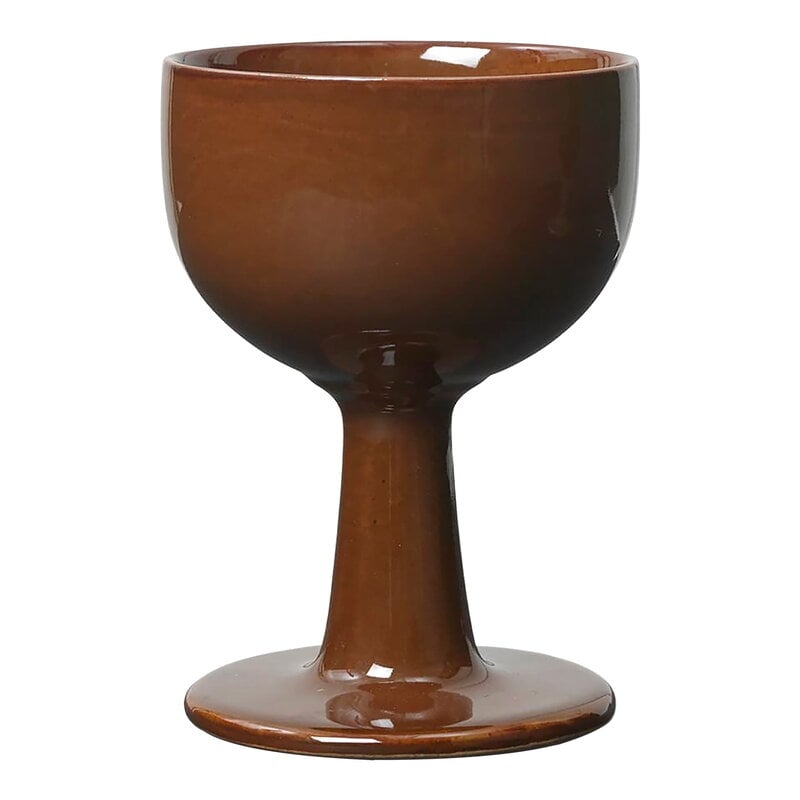 Floccula ceramic wine glass by ferm LIVING #soil #