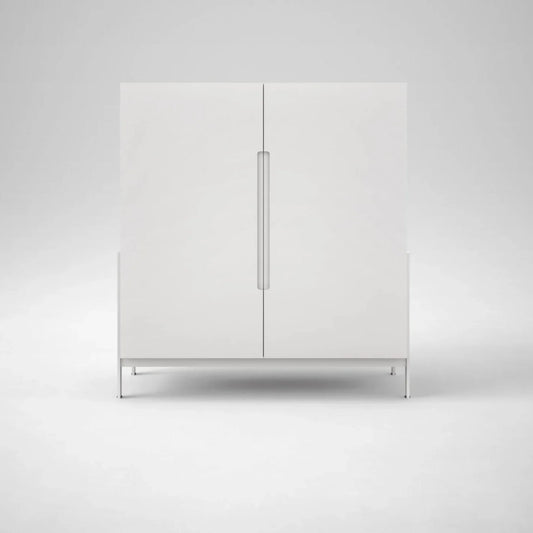 Float - Lacquered Highboard With Doors by Novamobili