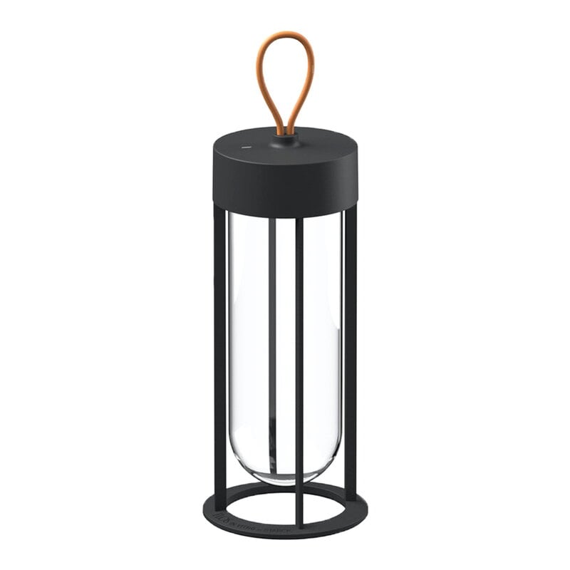 In Vitro Unplugged lamp by Flos #black #