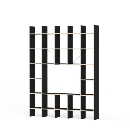 FNP Example 2 universal shelving system by Nis Holger Moorman