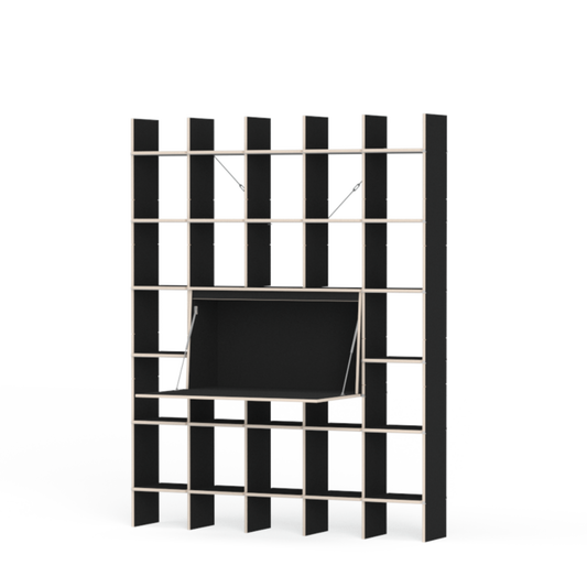 FNP Example 3 universal shelving system by Nis Holger Moorman