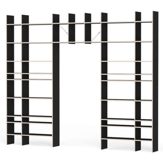 FNP Example 4 universal shelving system by Nis Holger Moorman
