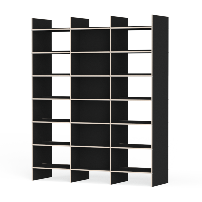 FNP Archiv Example 2 universal shelving system by Nis Holger Moorman