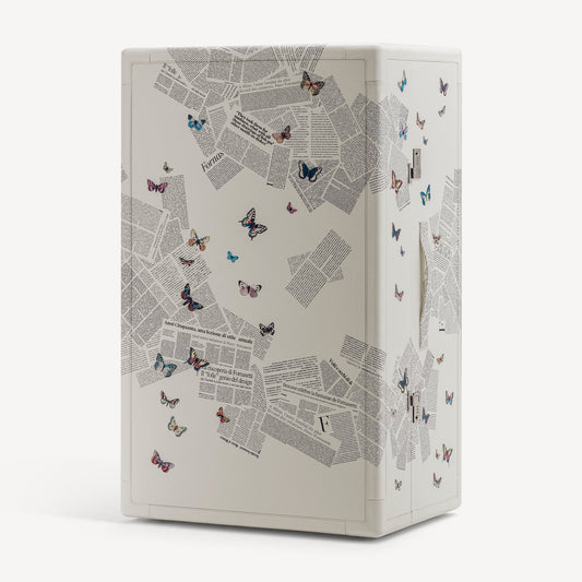 Fornasetti X Poltrona Frau trunk-bar Isidoro