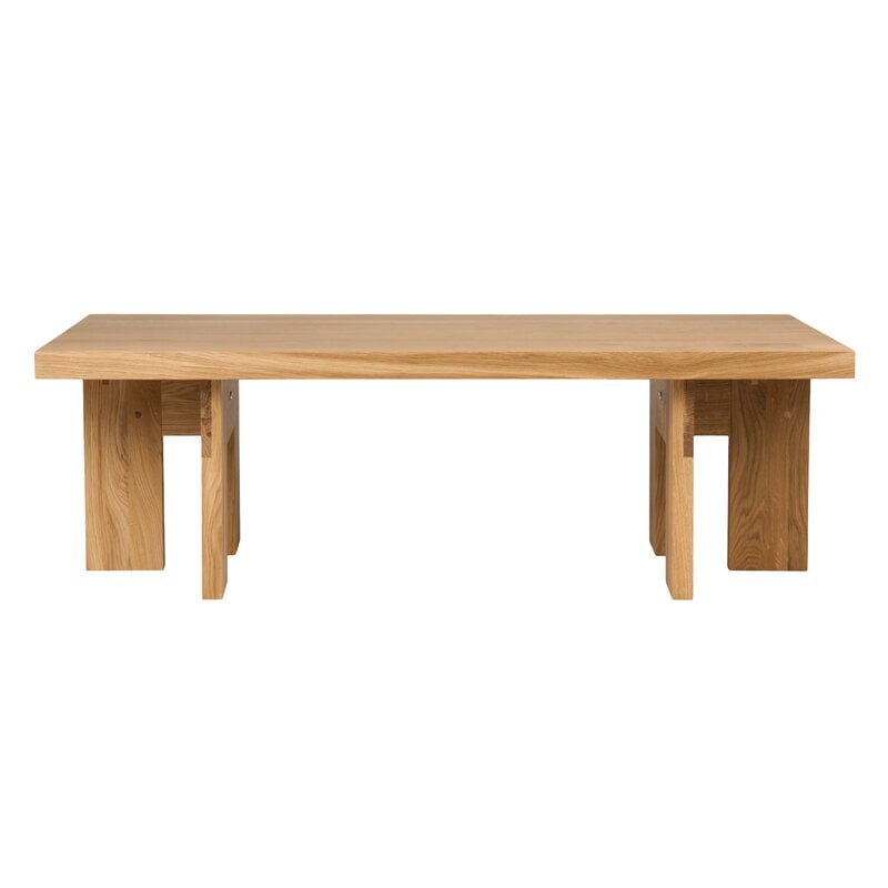 Farmhouse coffee table by Frama #rectangle 105x52 cm, natural oak #