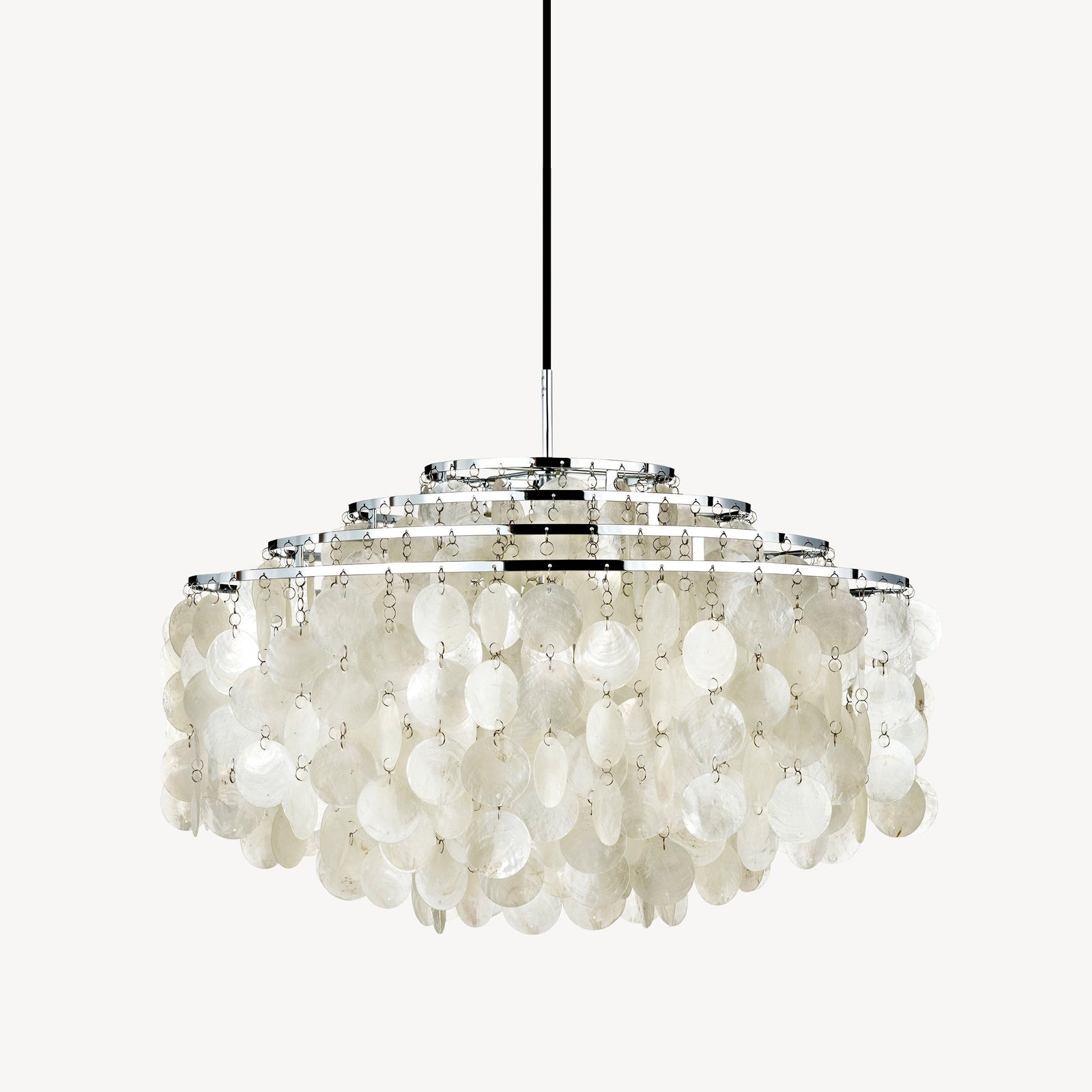 FUN 10DM Pendant Lamp by Verpan #Chrome