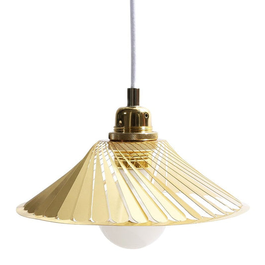 Propeller lamp shade by Fundamental Berlin #24 cm, brass #