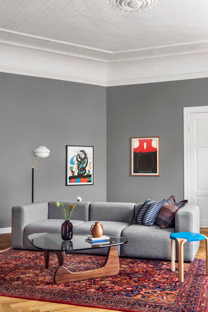 Noguchi coffee table, walnut