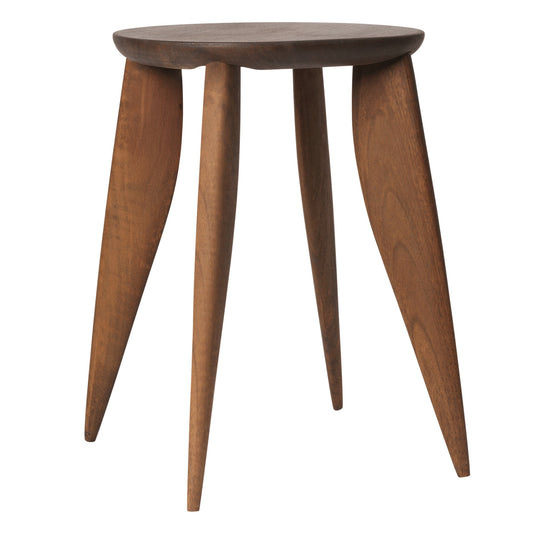 Feve side table, walnut