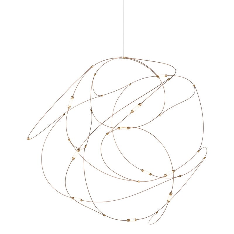 Flock of Light 11 pendant by Moooi #bronze #