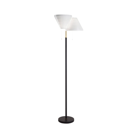 Artek Floor Light A810 — white/brass