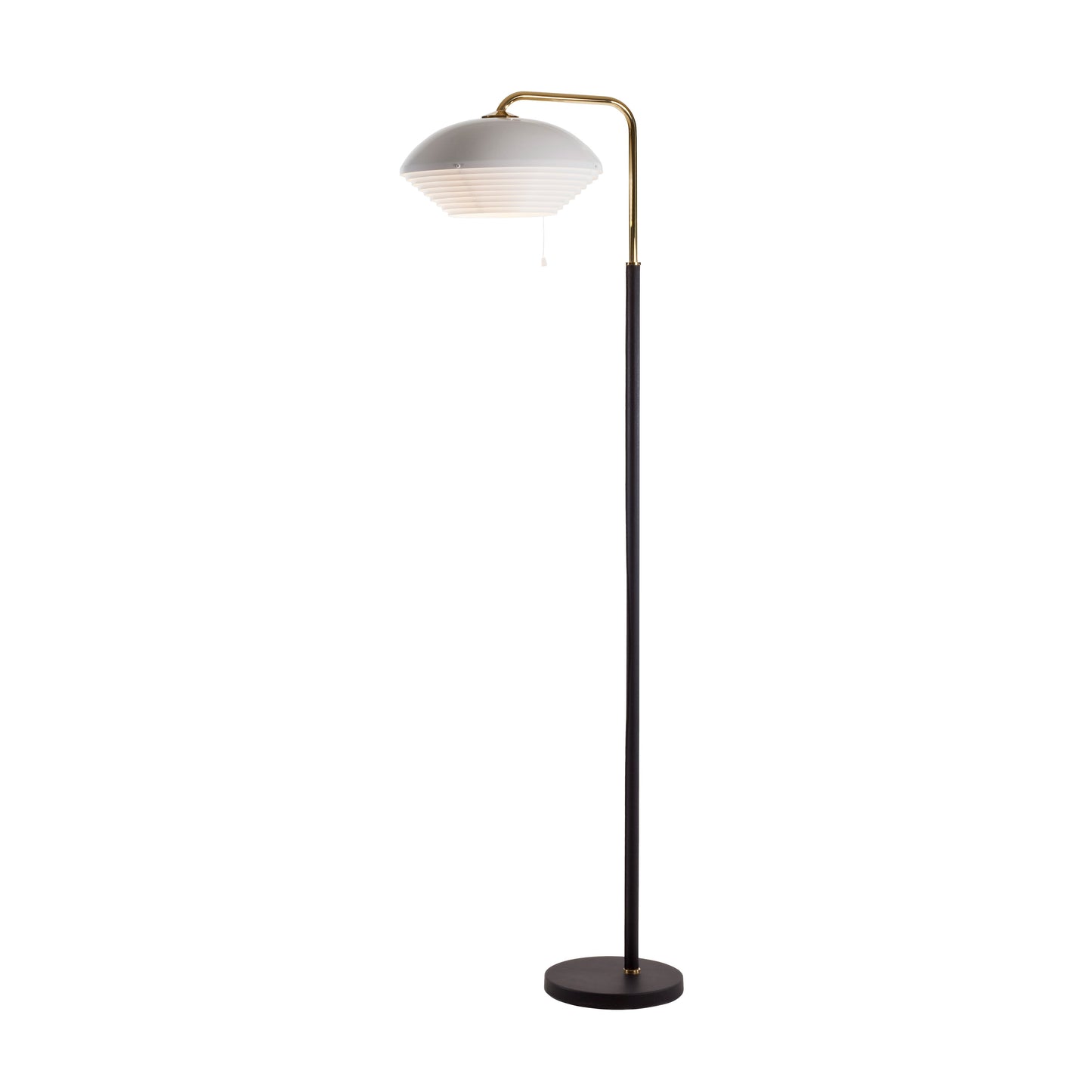 Artek Floor Light A811 — white/brass