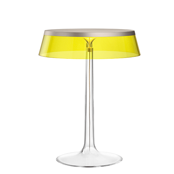 Bon Jour Table Lamp by Flos #Mat Bronze / Yellow