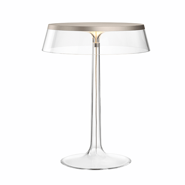 Bon Jour Table Lamp by Flos #Mat Bronze / Transparent