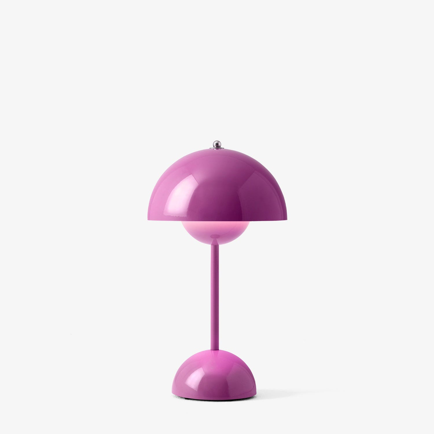 Flowerpot Portable Table Lamp Vp9 by &Tradition #Tangy Pink