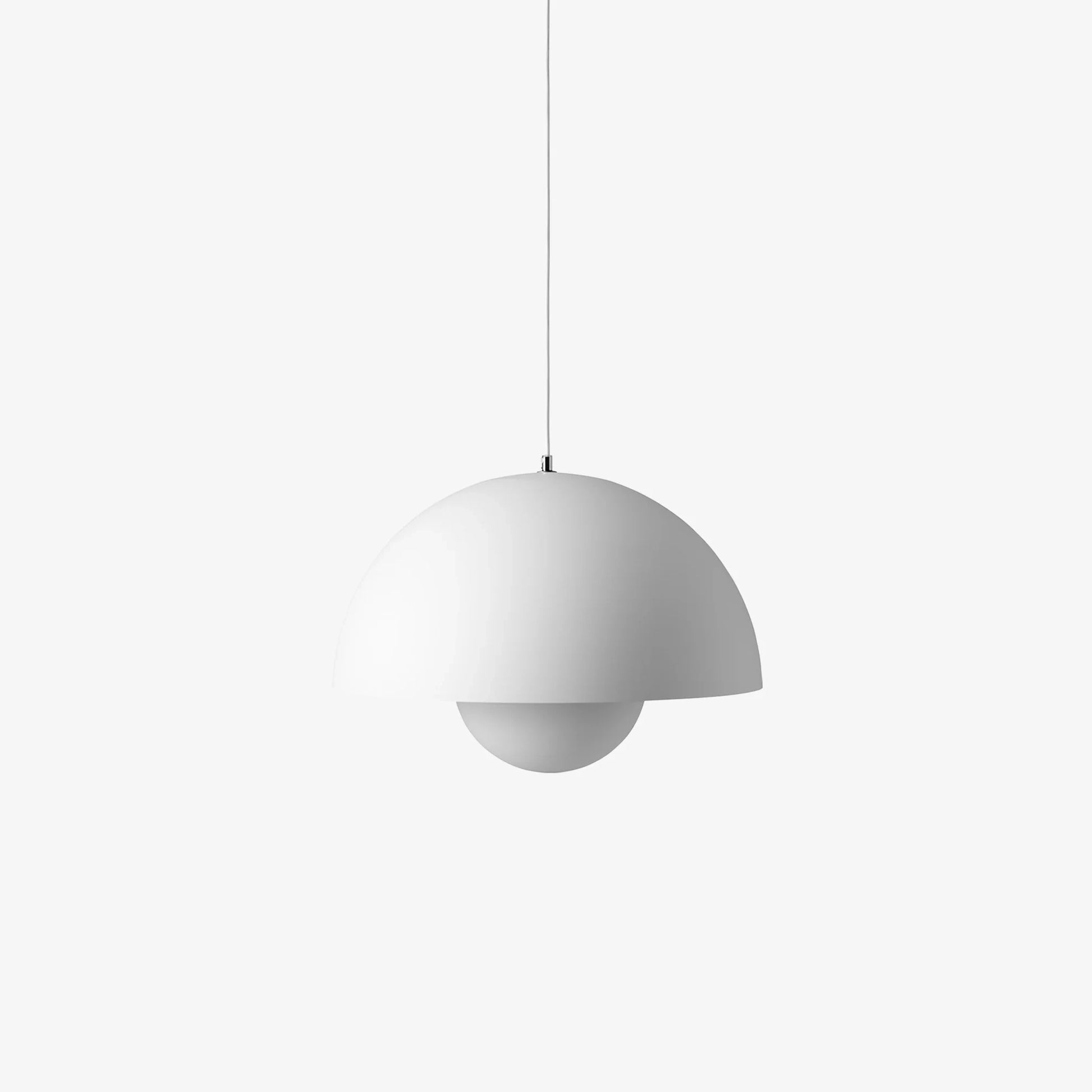 Flowerpot Pendant Lamp Vp2 by &Tradition #Matt White