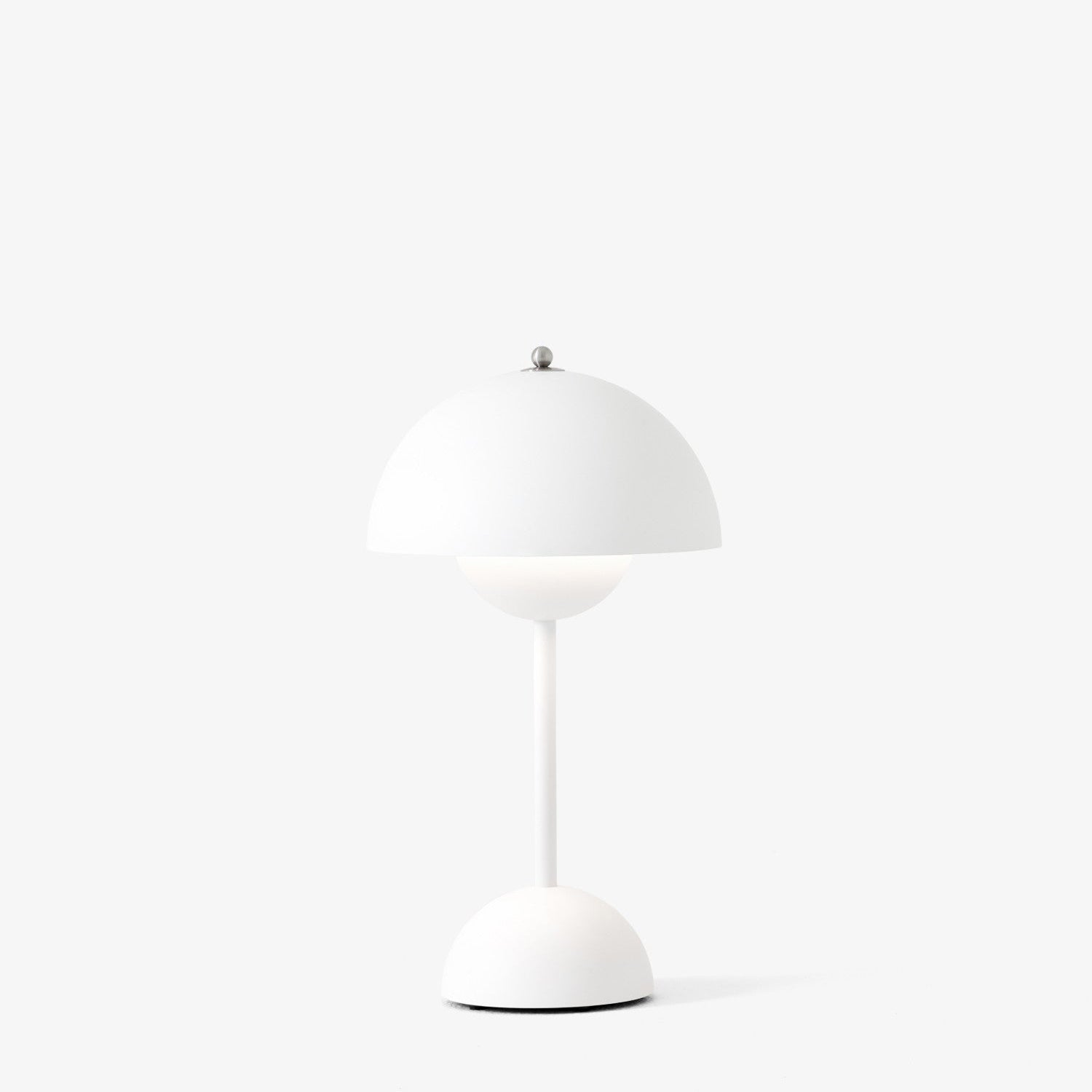 Flowerpot Portable Table Lamp Vp9 by &Tradition #Matt White