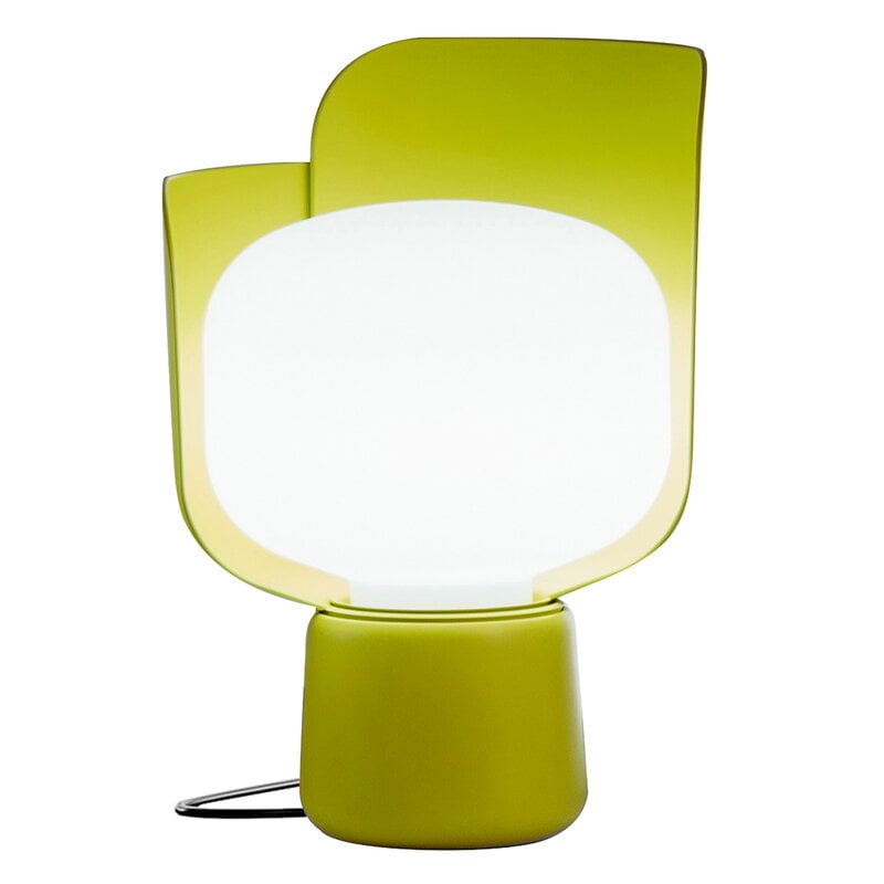 Blom table lamp by FontanaArte #yellow #