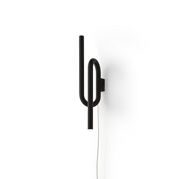 Tobia Wall Lamp by Foscarini #Black M. Cord