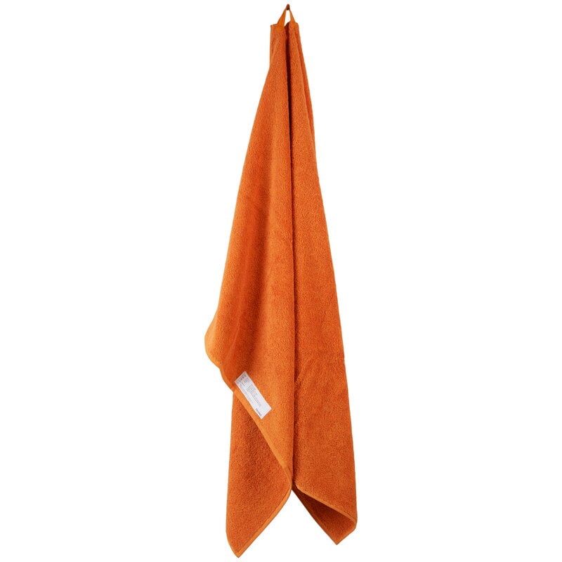 Heavy Towel bath sheet by Frama #burned orange #