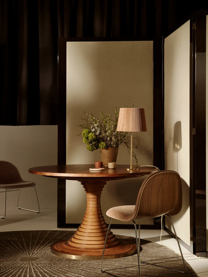 Tavolo a Dischi dining table, 120 cm, walnut
