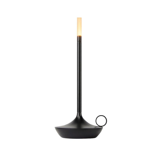 Wick portable table lamp by Graypants #black #