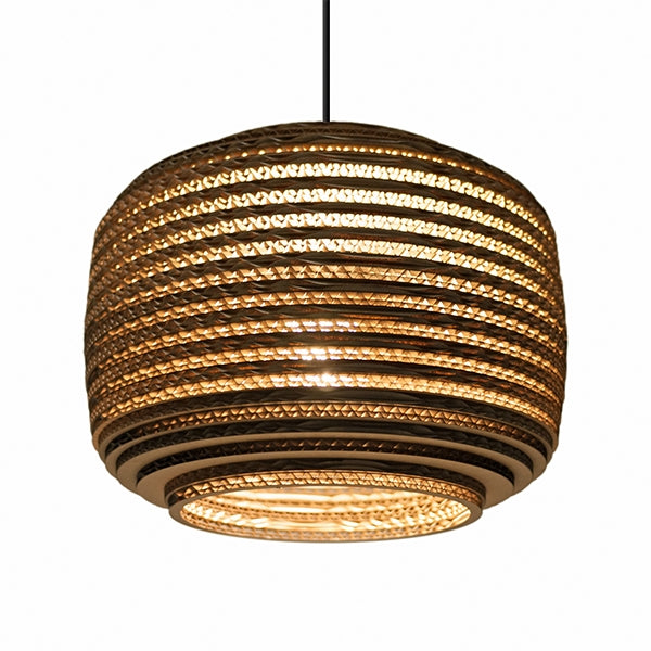 Scraplight Ausi 12 Pendant Lamp Medium by Graypants #Cardboard