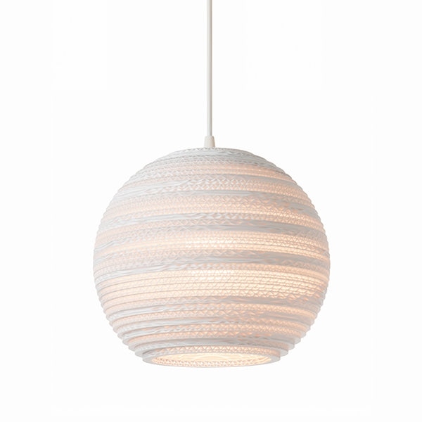 Scraplight Moon 10 Pendant Lamp Light Small by Graypants #White