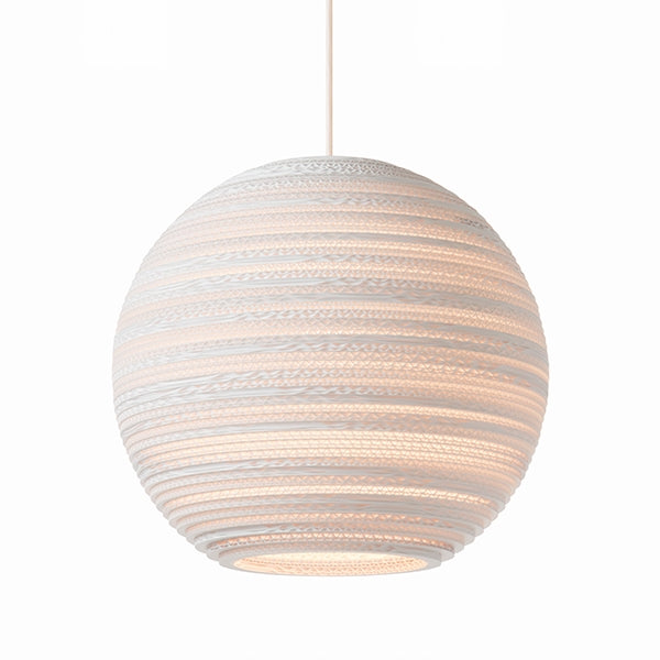 Scraplight Moon 14 Pendant Lamp Medium by Graypants #White