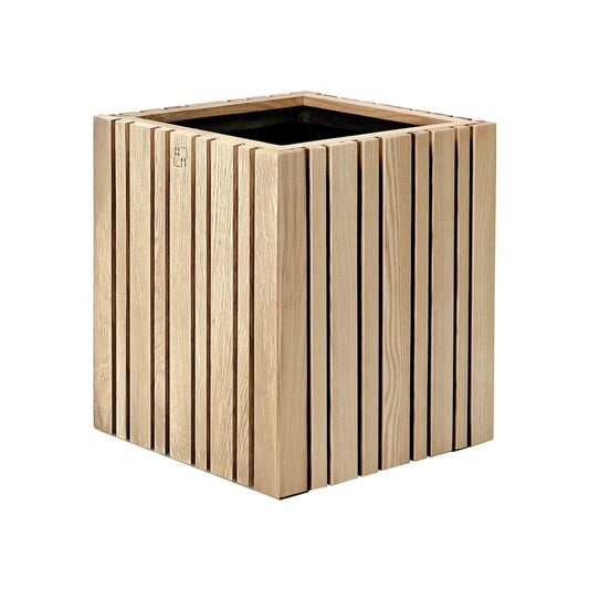 GrowMore planter by Squarely Copenhagen #oiled ash #