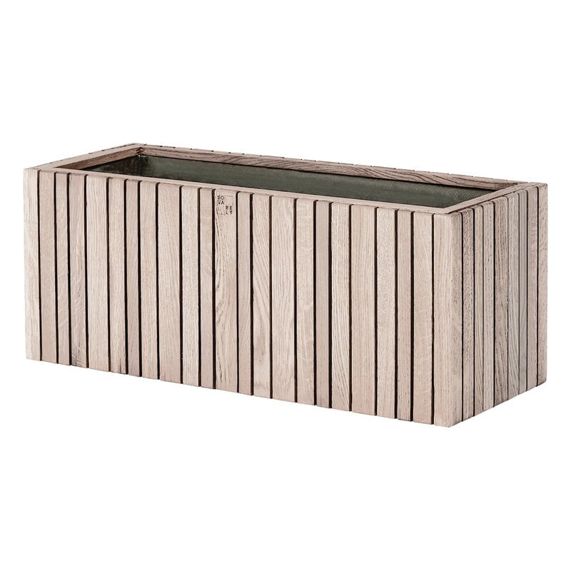 GrowWide planter by Squarely Copenhagen #untreated oak #