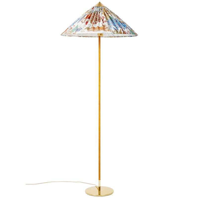 Tynell 9602 floor lamp by GUBI #Pierre Frey Special Edition #