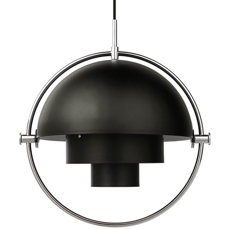Multi-Lite pendant by GUBI #chrome - black #