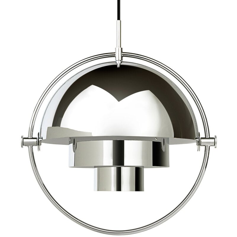Multi-Lite pendant by GUBI #chrome #