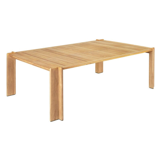 Atmosfera table by GUBI #209 x 105 cm, teak #