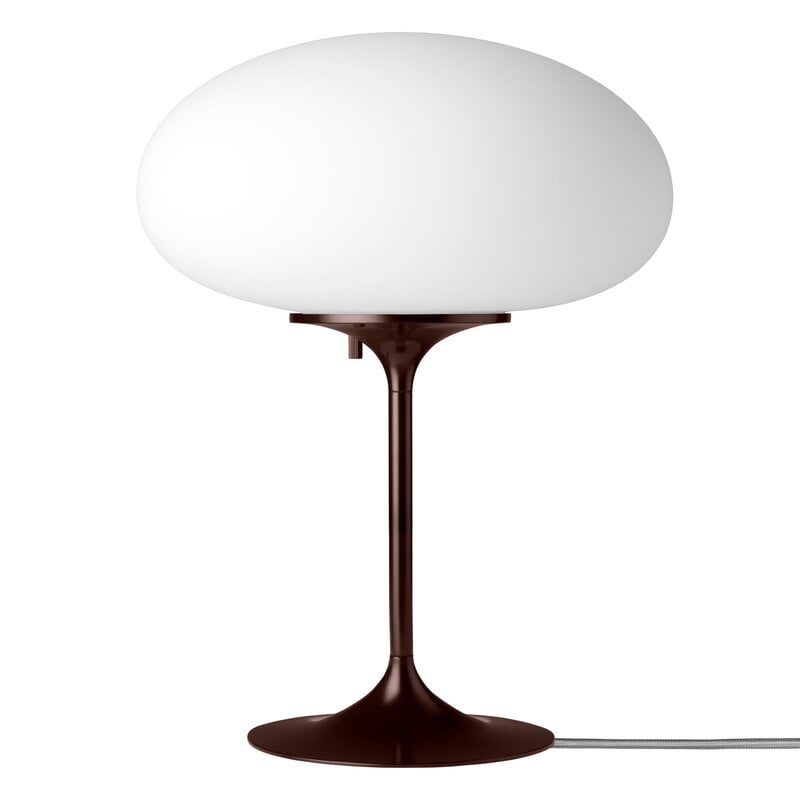 Stemlite table lamp by GUBI #42 cm, dimmable, black red #