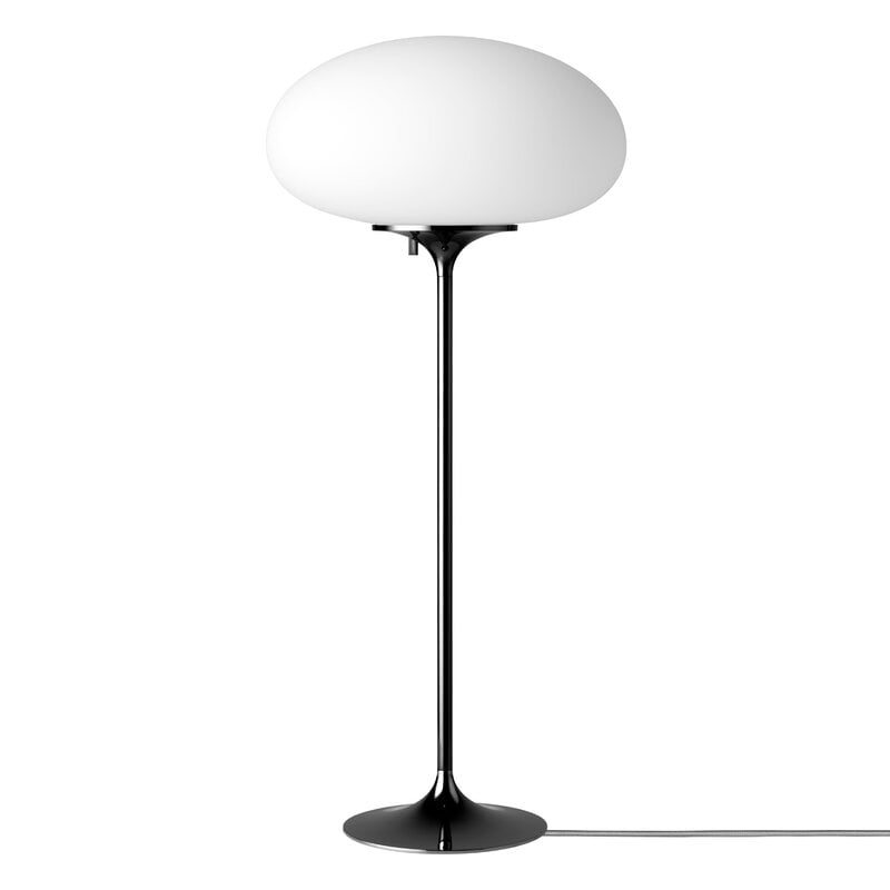 Stemlite table lamp by GUBI #70 cm, dimmable, black chrome #
