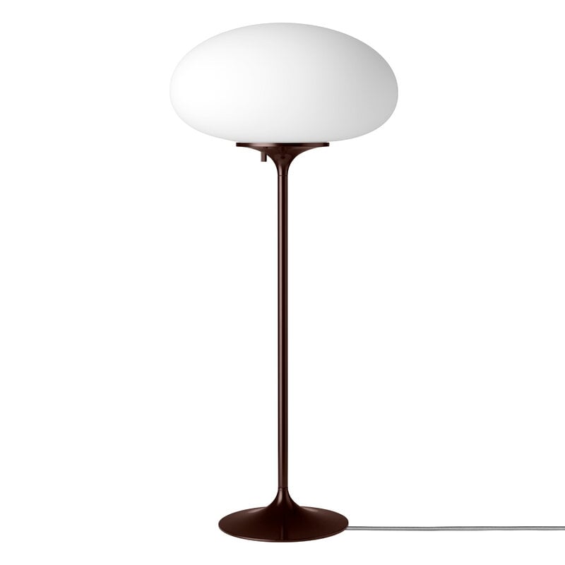 Stemlite table lamp by GUBI #70 cm, dimmable, black red #