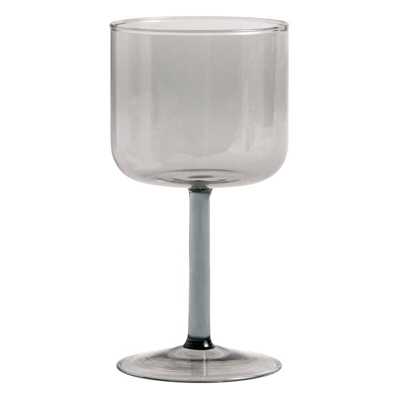 Tint wineglass by HAY #2 pcs, grey #