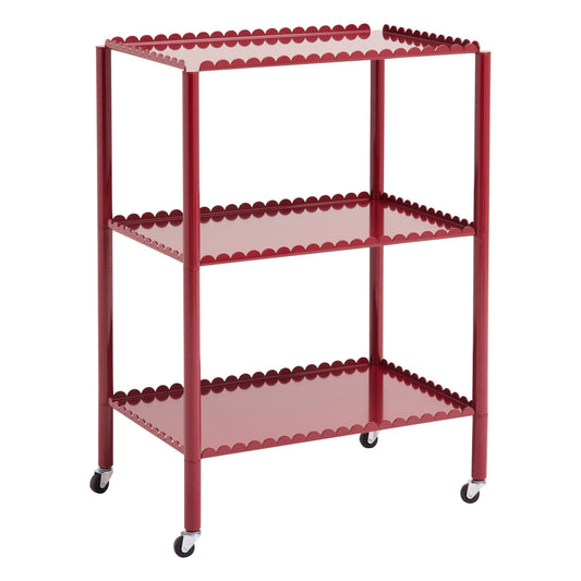 Arcs trolley, high, auburn red