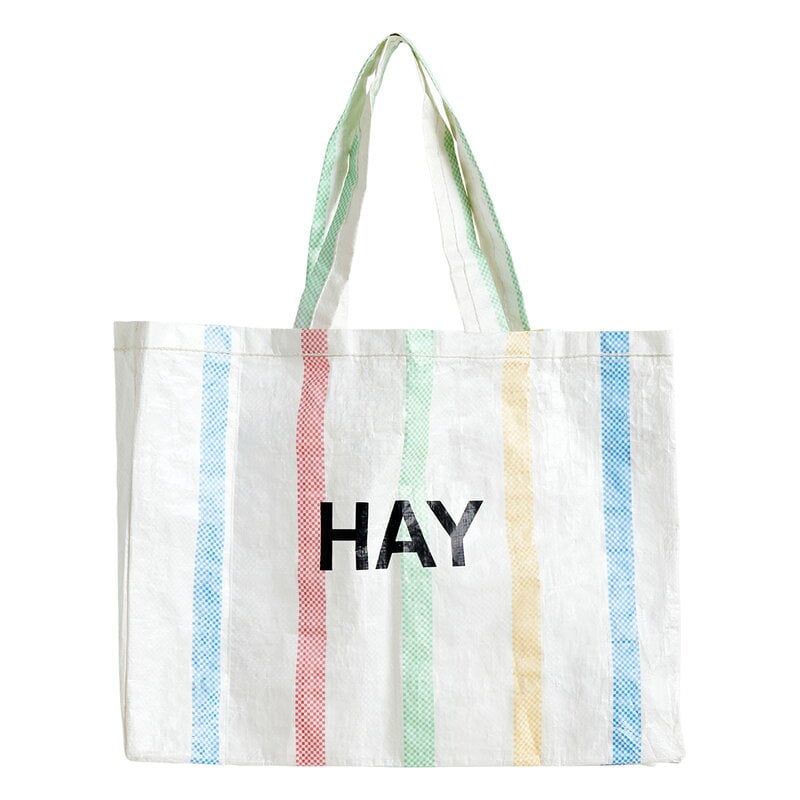 Candy Stripe shopper by HAY #M, multicolour #