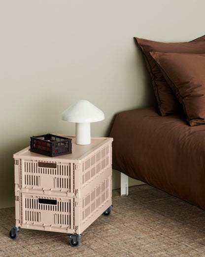 Colour Crate, L, recycled plastic, powder