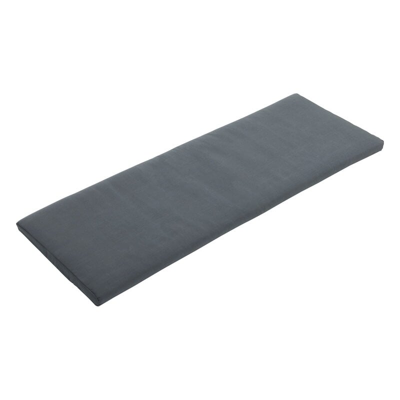 Crate seat cushion for dining bench by HAY #anthracite #