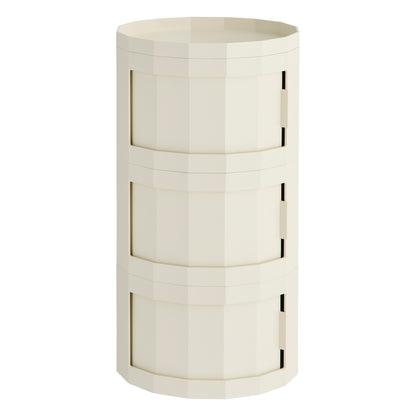 Facet cabinet 30, three doors, eggshell