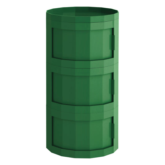 Facet cabinet 30, three doors, spinach green