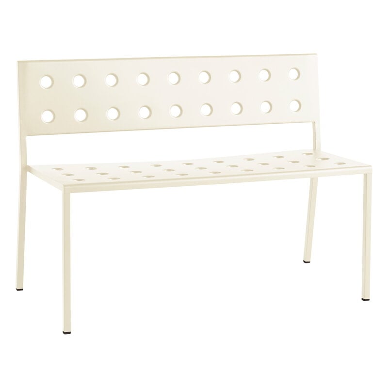 Balcony Dining bench by HAY #114 x 52 cm, chalk beige #