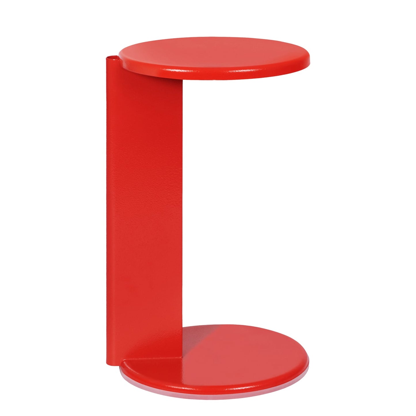 Lolly side table, traffic red