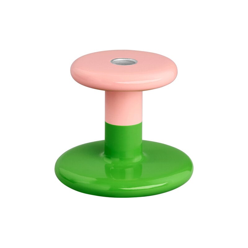 Pesa candle holder by Hem #low, pink - green #